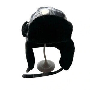 Plaid trapper Russian winter aviator hat wool blend hat attack New York